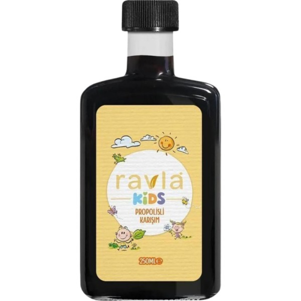 Ravla Kids Propolisli Karışım (Hmf Analizli ve Ağır Metal Analizli) - 250ml - 250 ml Diğer Fiyatı