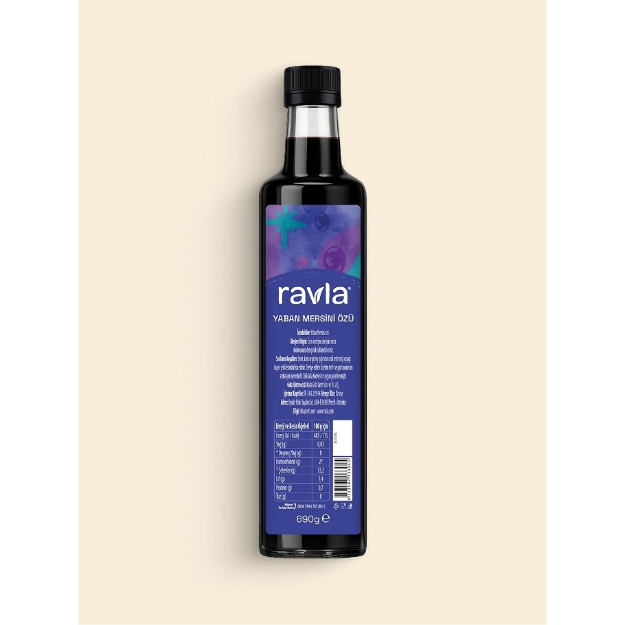 Ravla Yaban Mersini Özü - 690G - 690 gr Diğer Fiyatı
