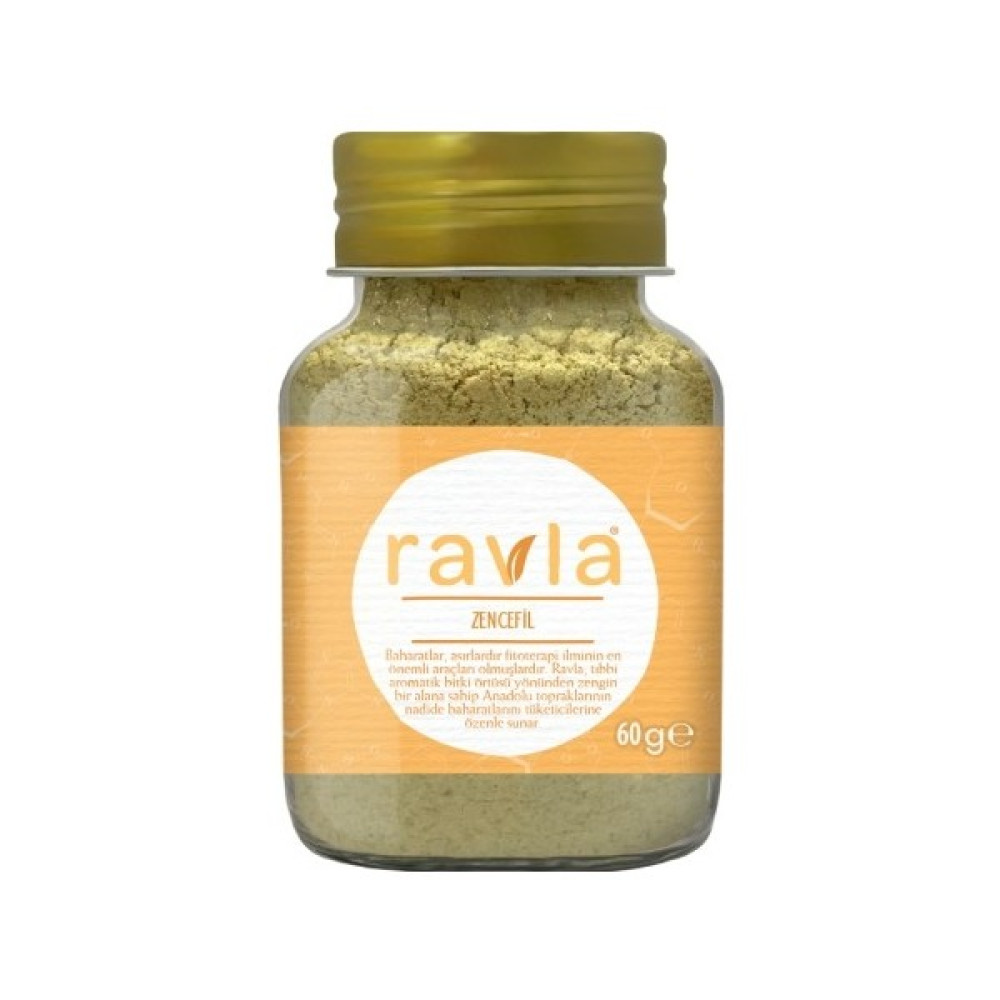 Ravla Zencefil (Ağır Metal ve Pestisit Analizli) - 60G - 60 gr Baharat Fiyatı