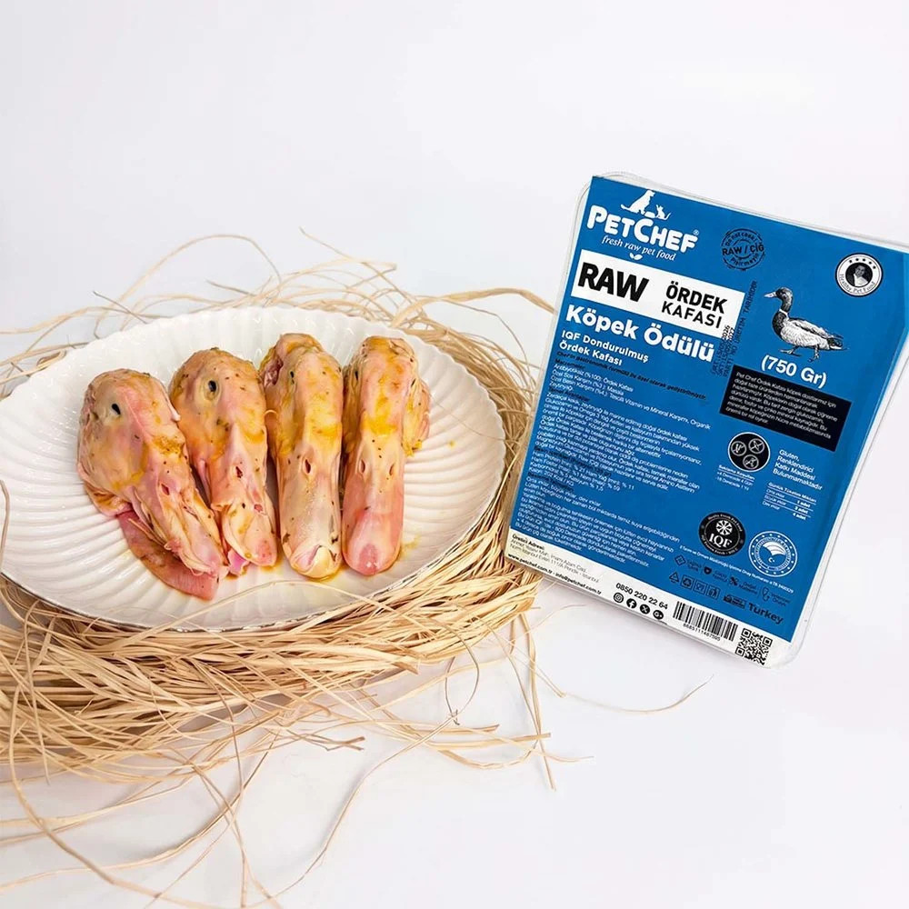 Raw Ördek Kafası 750 Gr Evcil Hayvan Ürünleri Fiyatı
