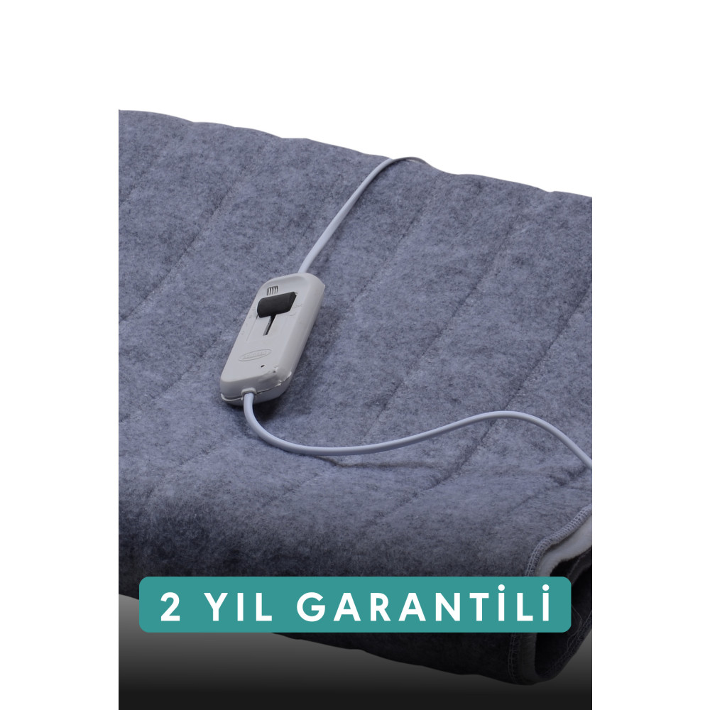 Rawels Çift Kişilik Gri Elektrikli Battaniye Battaniye Fiyatı