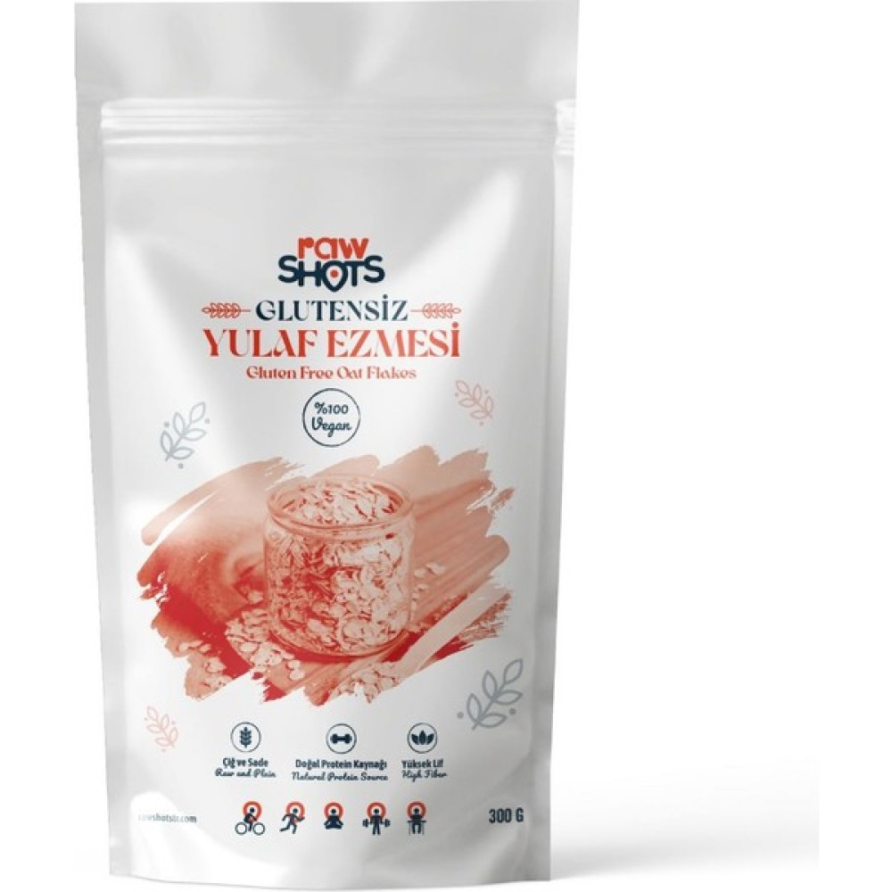 Rawshots Glutensiz Yulaf Ezmesi 300G - 300 gr Diğer Fiyatı