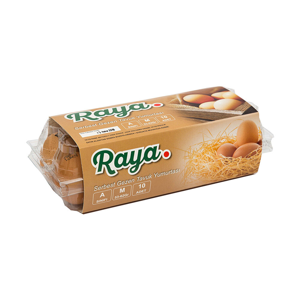 Raya Gezen Tavuk Yumurtası 10'lu M Boy 53-62 G Yumurta Fiyatı