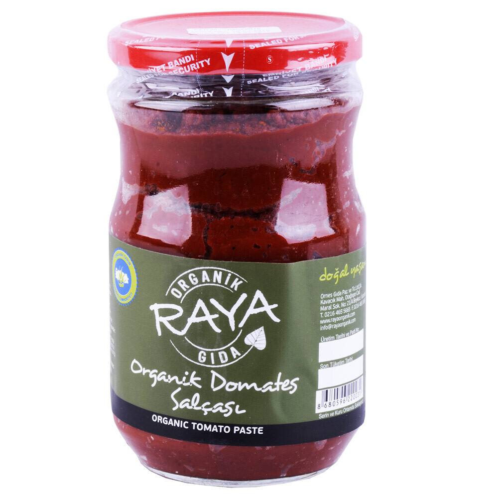 Raya Organik Domates Salçası 650 G Organik Ürünler Fiyatı