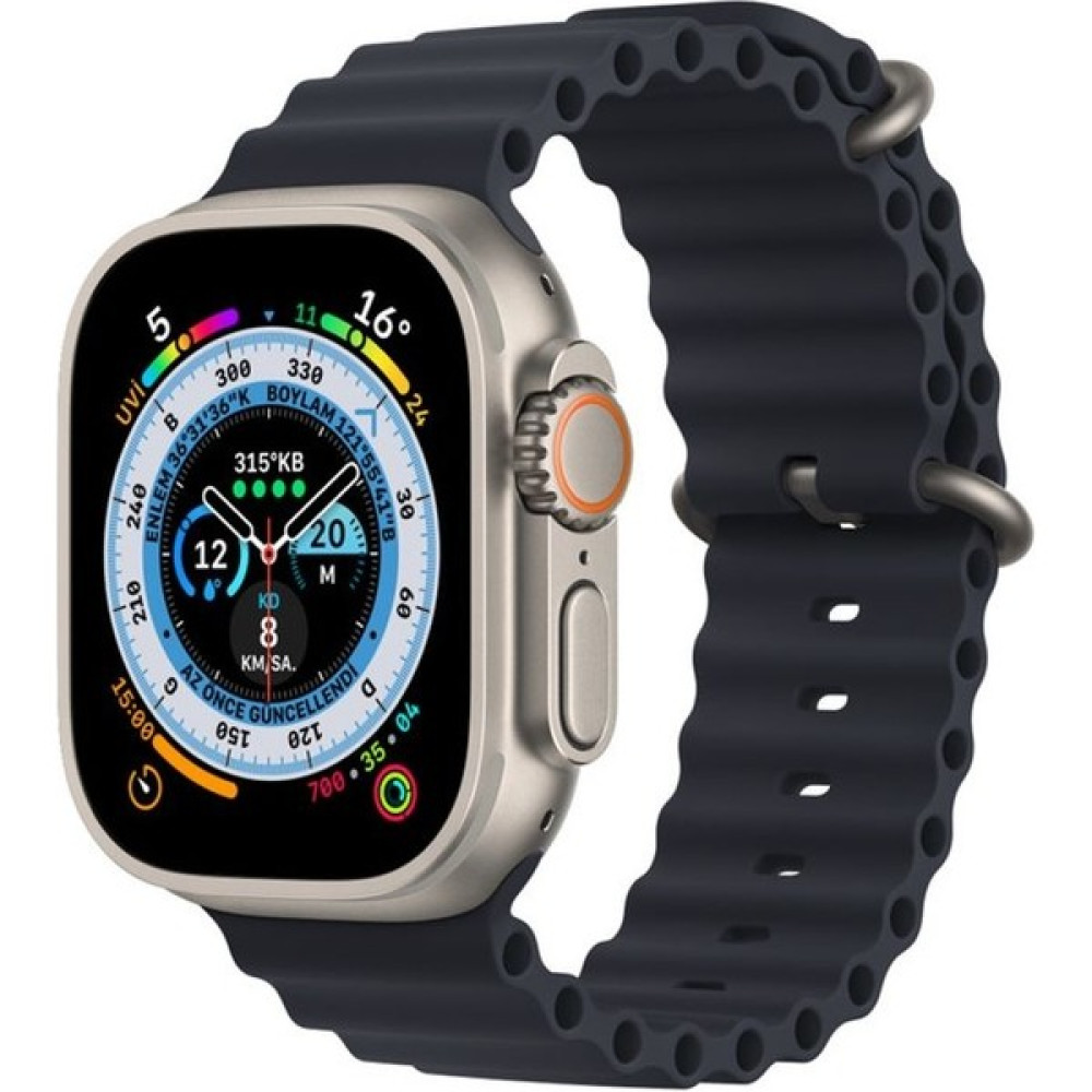 Raycon Watch S8 Ultra Sesli Asistan Nfc Bt Arama Özellikli 49 mm Ios Android Uyumlu Akıllı Saat - Siyah - Gri Akıllı Saat Fiyatı