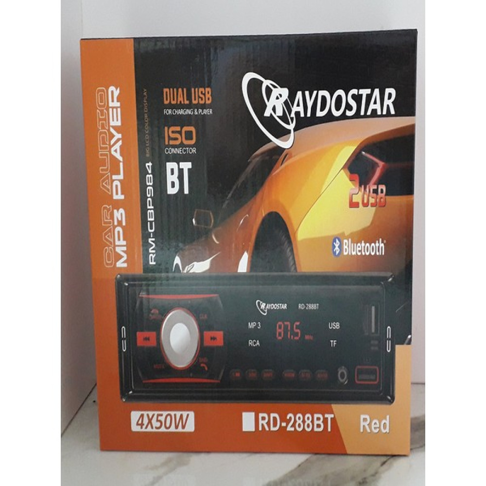 Raydostar RD-288BT Bluetooth'lu Çift Usb'li Hızlı Şarj Özellikli Oto Teyp Oto Teypleri Fiyatı
