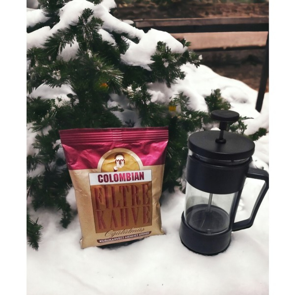Raymark French Press 420 ml & Mehmet Efendi Colombian Filtre Kahve Lezzet Şöleni Seti French Press Fiyatı