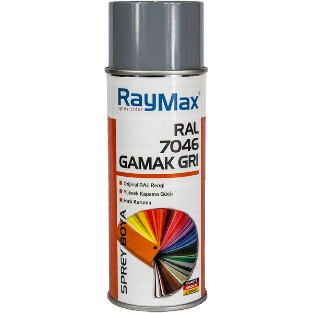 Raymax Ral 7046 Gamak/tele Gri 2 Sprey Boya 100% Orijnal Ral 400ML Boya Malzemeleri Fiyatı