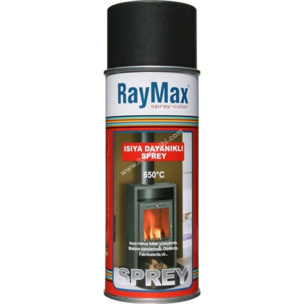 RayMax Sprey Boya Isıya Dayanıklı Siyah 690 Boya Malzemeleri Fiyatı