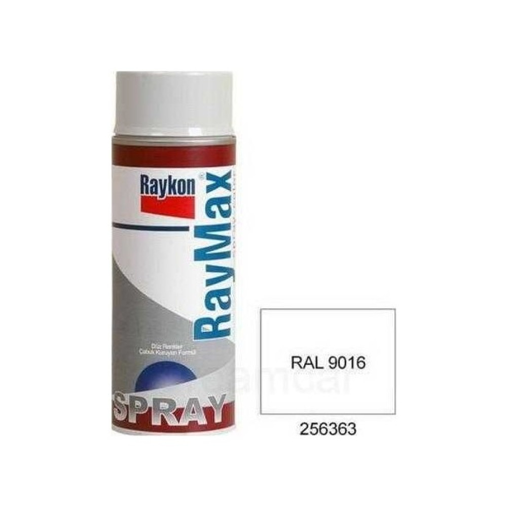RayMax Sprey Boya Trafik Beyazı 9016 Oto Boyaları Fiyatı