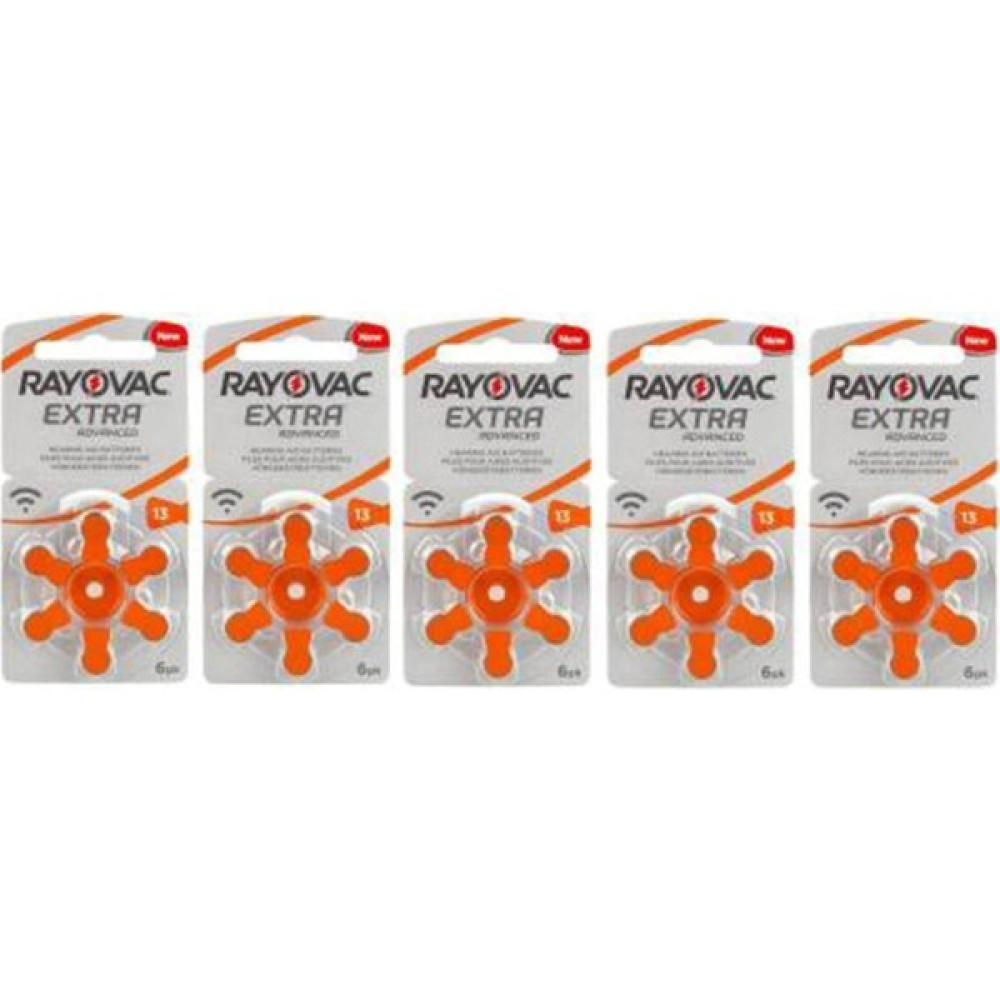 Rayovac 13 Numara Kulaklık Pili 6'lı 5 Paket Diğer Fiyatı