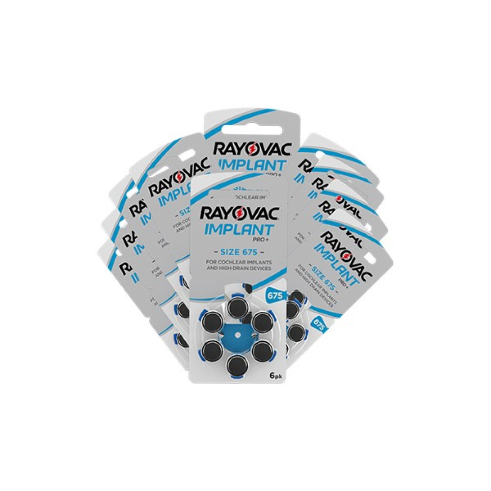 Rayovac Cochlear Implant 675 Numara 60 Adet - 10' lu Diğer Fiyatı