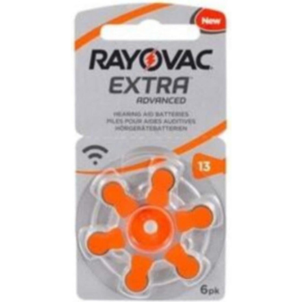 Rayovac Extra 13 Numara Pil Kulak Içi Işitme Cihazı Pili Kulaklık Pili 10 Paket - Toplam 60 Adet Pil Bluetooth Kulaklık Fiyatı
