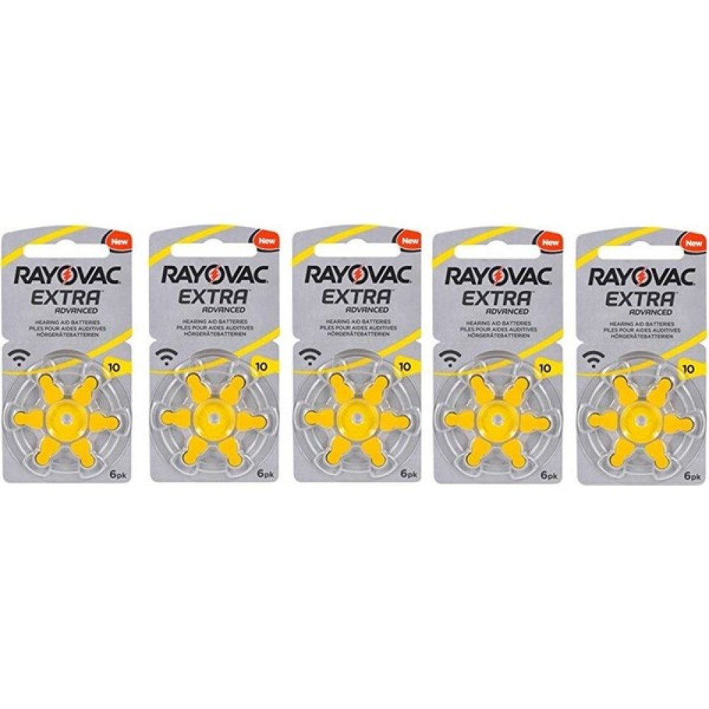 Rayovac Extra Advanced 10 PR70 Numara Kulaklık Pili 6'lı 5 Paket Diğer Fiyatı