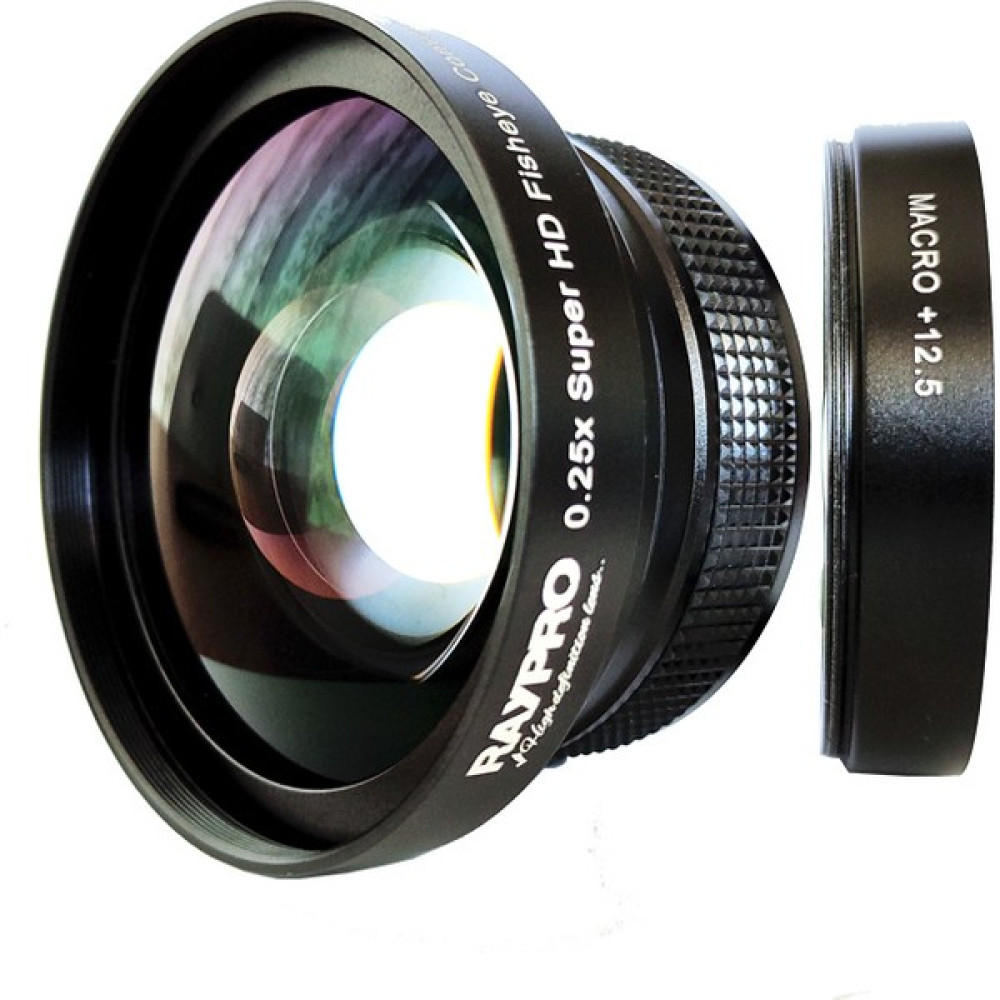 Raypro 67MM 0.25X Pro Hd Fisheye Balıkgözü + 12.5 Dioptri Makro Lens Objektif & Lensler Fiyatı