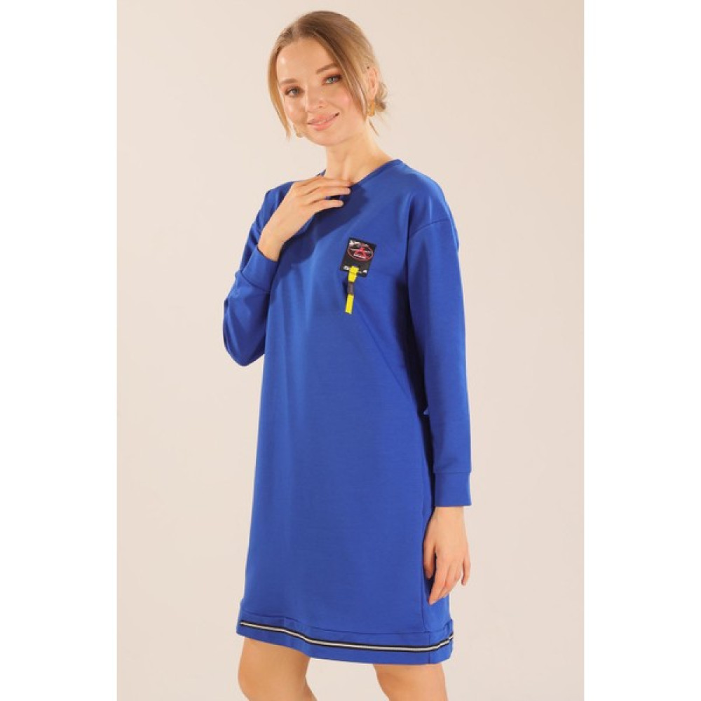Rays 2684 Yaka Şerit Arma Detay Sweat Saks Bayan Sweatshirt Fiyatı