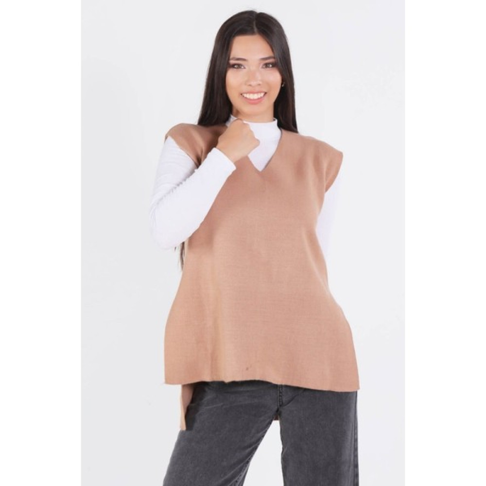 Rays 614 Bağlamalı Süveter Camel Bayan Kazak & Süveter & Triko Fiyatı
