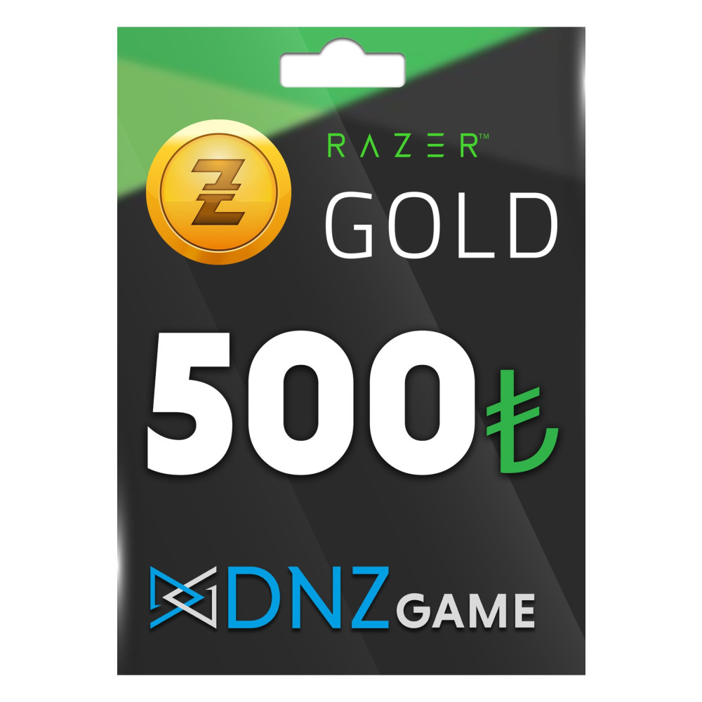 RAZER 500 Tl Gold Pin Yazılım Fiyatı
