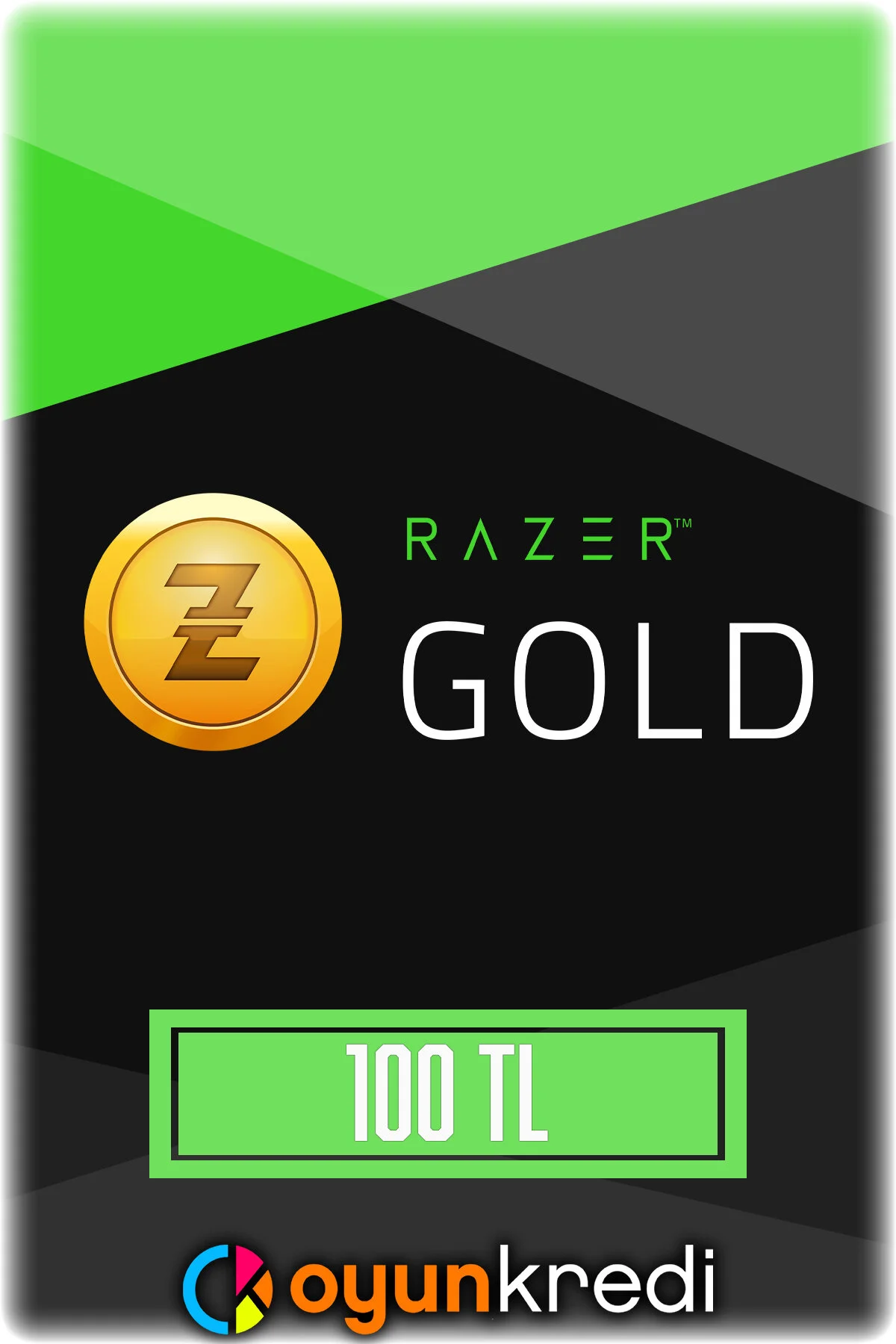 RAZER Gold Pin 100 TL" Yazılım Fiyatı