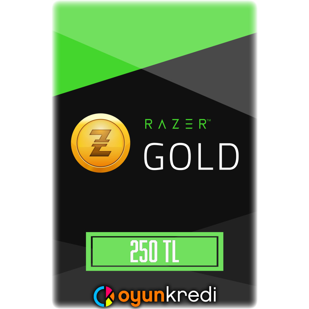 RAZER Gold Pin 250 TL Yazılım Fiyatı