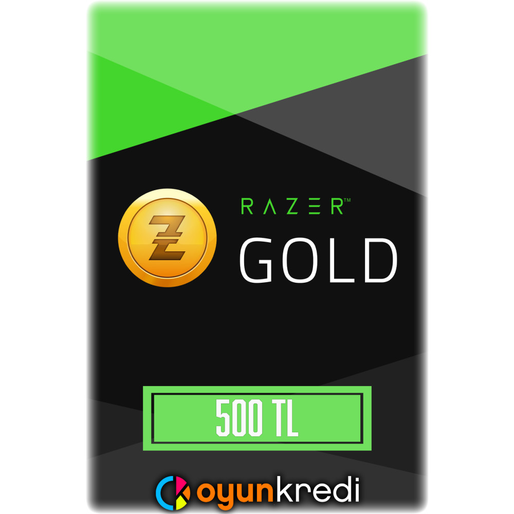 RAZER Gold Pin 500 TL Yazılım Fiyatı