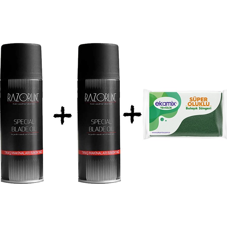 Razorlıne Special Blade Oil Traş Makine Bakım Yağı 200ML-2 Adet - Siyah Diğer Fiyatı