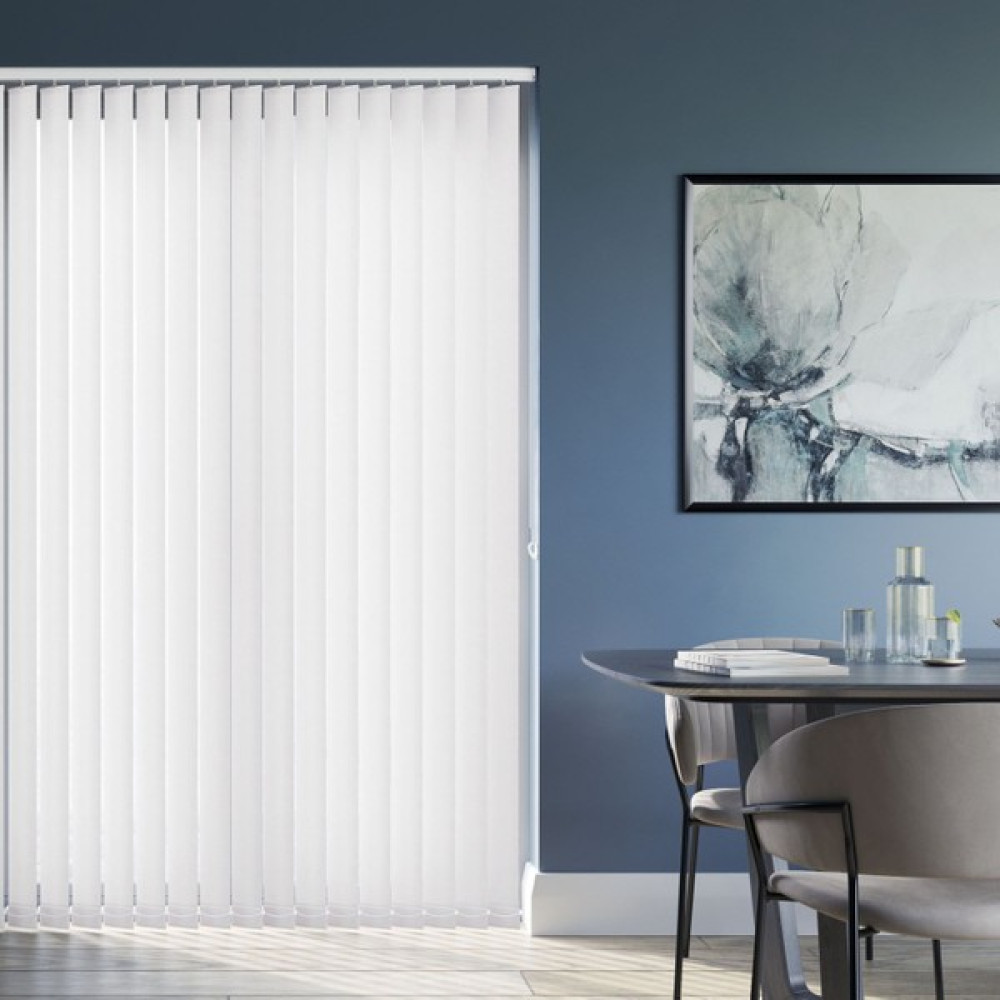 Rb Karesi Dikey Kumaş Jaluzi Perde Dikey Perde Beyaz - 60 x 260 cm Stor Perde Fiyatı