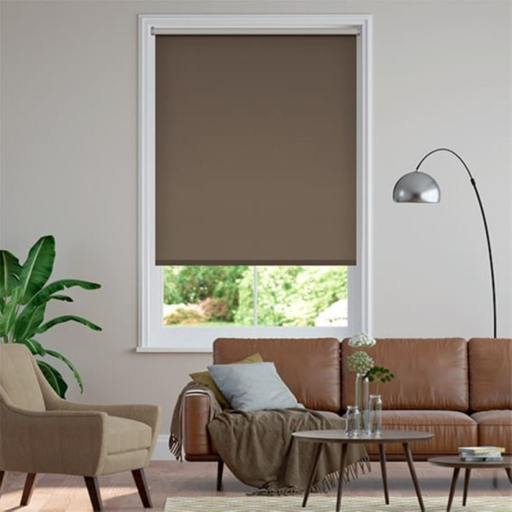 Rb Karesi Stor Perde Karartma Perde Blackout Perde Ofis Perdesi Kahverengi - 100 x 180 cm Stor Perde Fiyatı