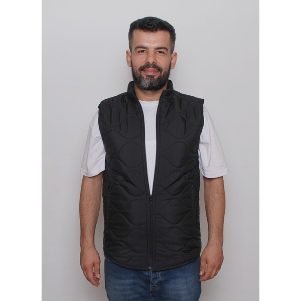 R&B Tasarım Soğan Desenli Slimfit Kapitone Şişme Yelek Erkek Yelek Fiyatı