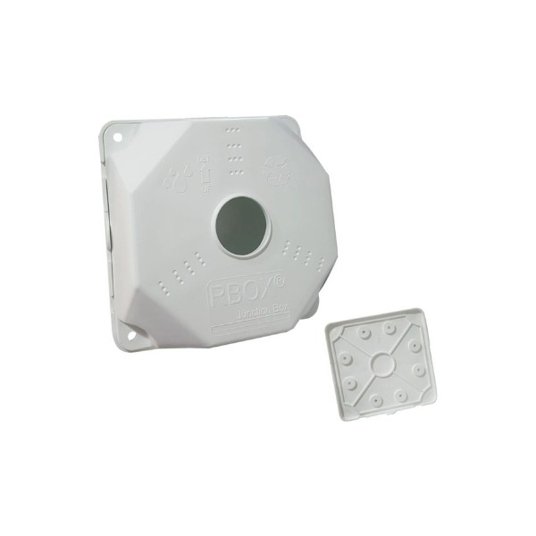 Rbox Wx8 Yeni Beyaz Junction Outdoor Box + Taban Dahil- 10 Adet Güvenlik Kamerası Aksesuarları Fiyatı