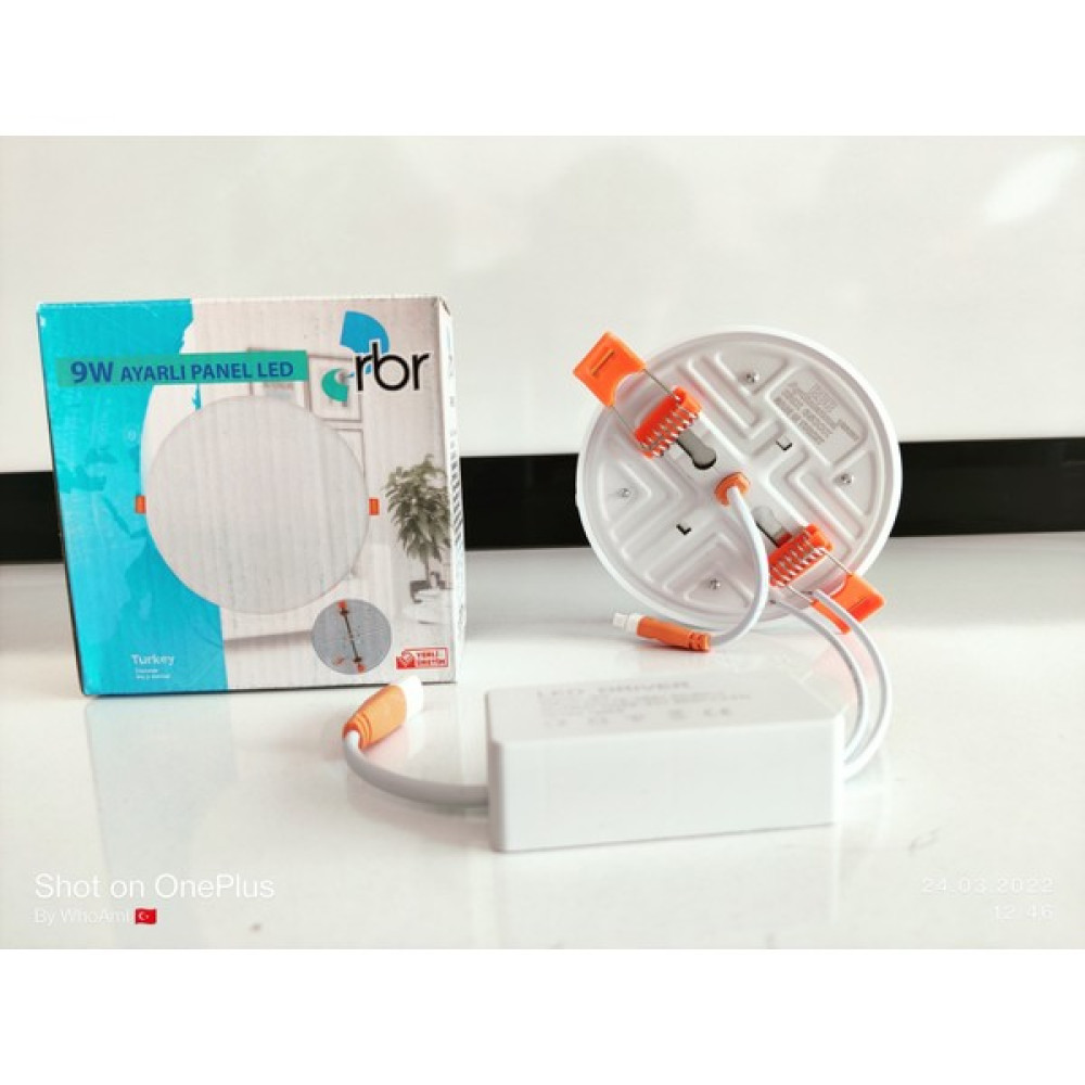 Rbr Rober 9W 6500K Beyaz Ayarlı LED Spot Lamba Spot Fiyatı