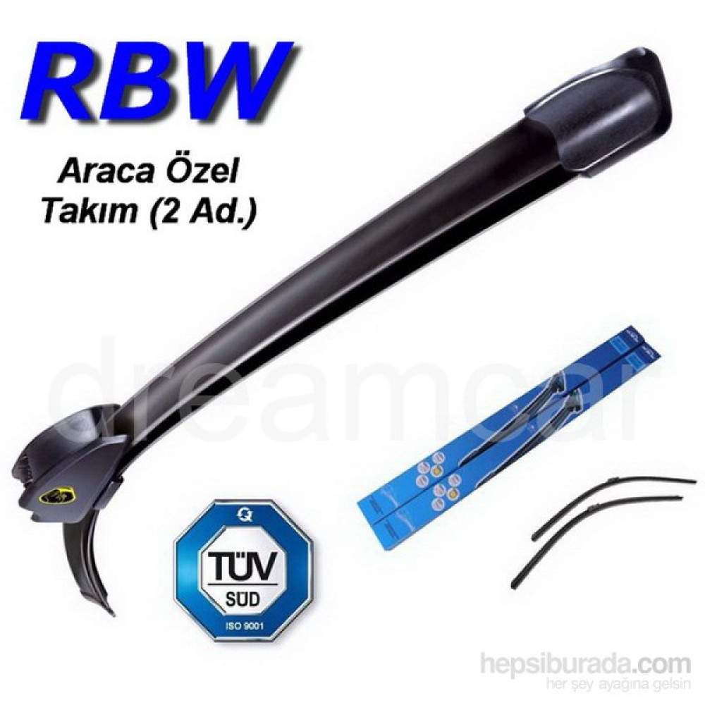 Rbw Volkswagen Multivan T5/T6 2013 ve Sonrası Kasa İçin Muz Silecek Tk. 60cm+60cm 290402 Oto Silecekleri Fiyatı
