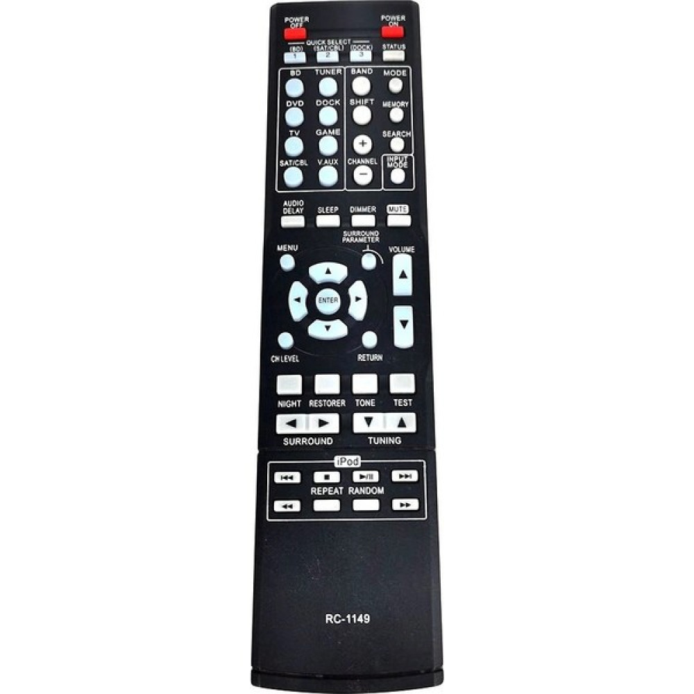 RC-1149 Denon RC-1158 RC1158 XV-5809 AVR-390 AVR-1311 DHT-1312B Av Surround Alıcı Için Uzaktan Kumanda Değiştirme - Siyah TV Aksesuarları Fiyatı
