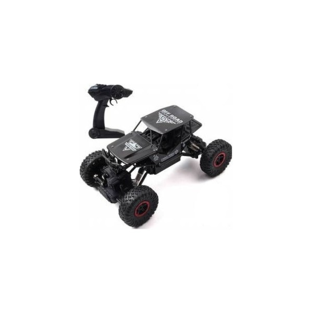 RC Off Rock Crawler Off Road - Metal Gövde 2.4GHz 4X2 Dağda,Çölde Küçük Bo(1:20 ölçek) - Siyah Oyuncak Araç Fiyatı