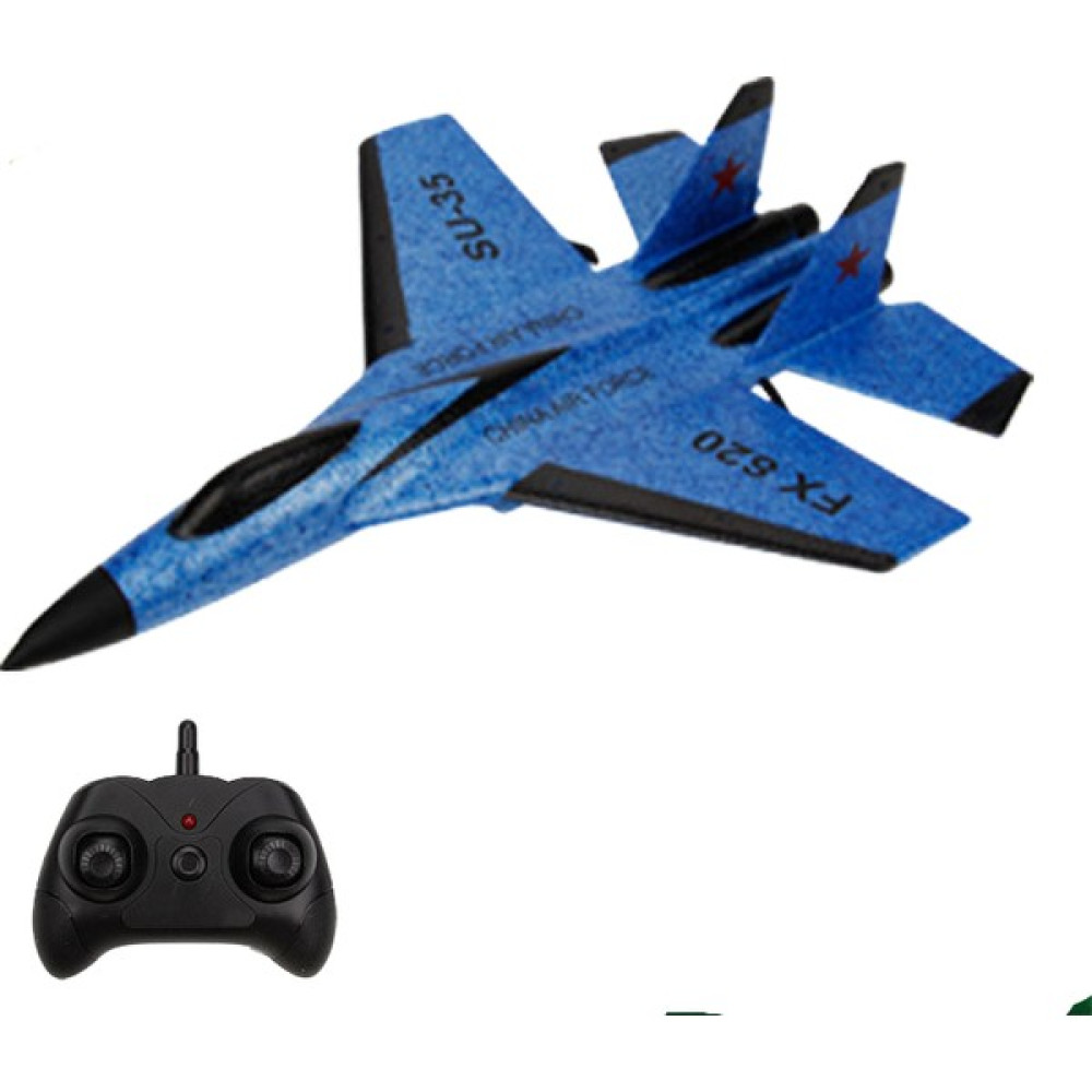 Rc Uzaktan Kumandalı Uçak Kontrolörü Su-35 Savaş Uçağı Model Uçak - Mavi RC Araçlar ve Aksesuarları Fiyatı