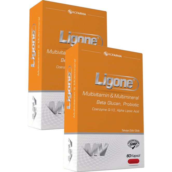RCFARMA Ligone Beta Glucan 60 Kapsül 2 Adet Diğer Fiyatı