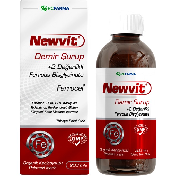 RCFARMA Newvit Demir Şurup Diğer Fiyatı