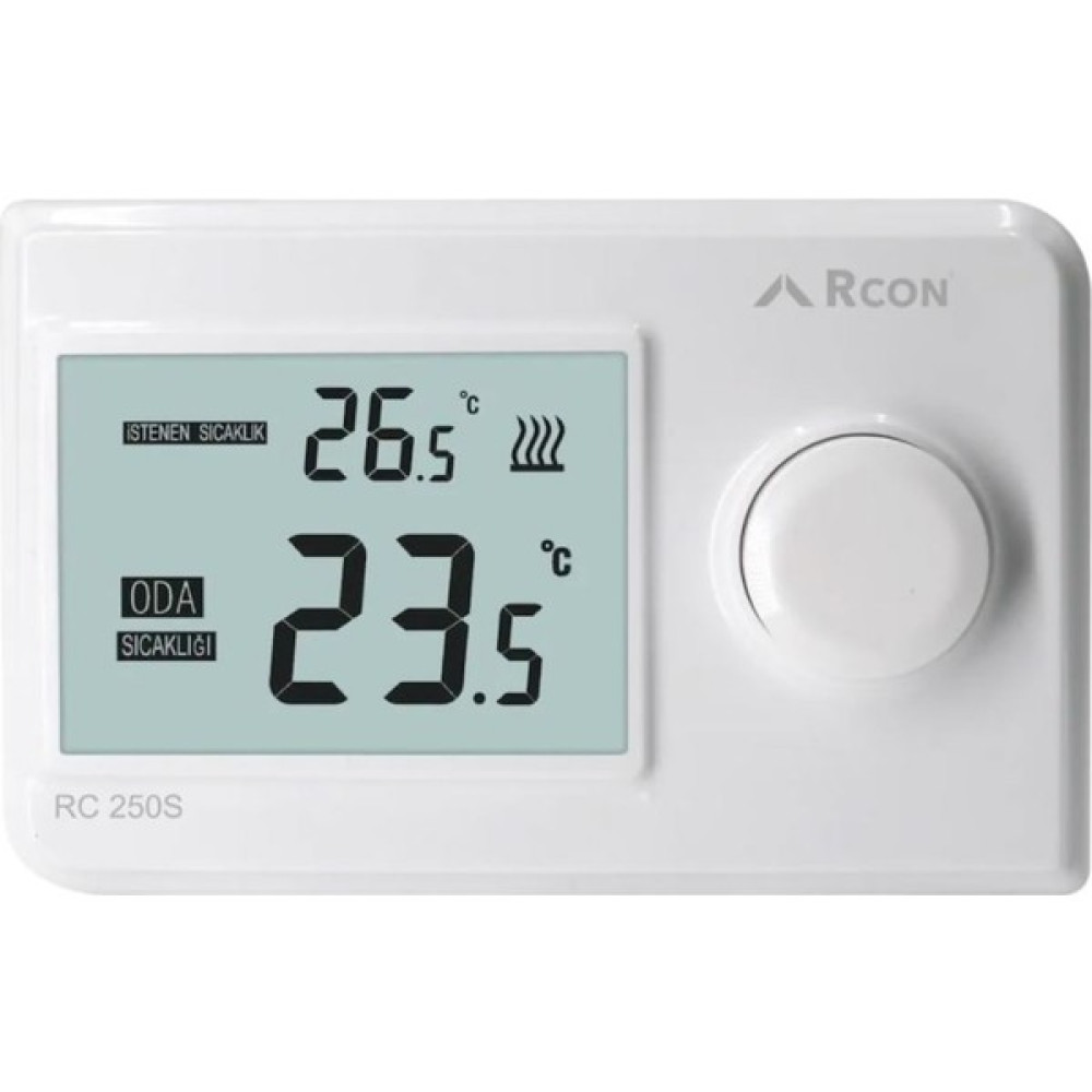 Rcon Rc 250S Kablosuz Oda Termostatı Nalburiye & Hırdavat Fiyatı