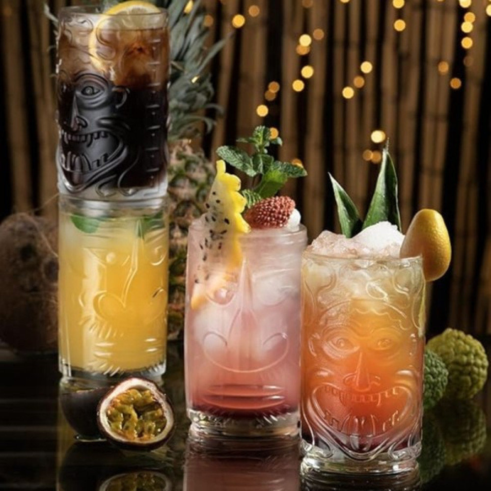 RCR Tiki sardinia 4'lü Meşrubat Bardağı Seti 460 ml - Şeffaf Fincan / Bardak / Kahve Takımı Fiyatı