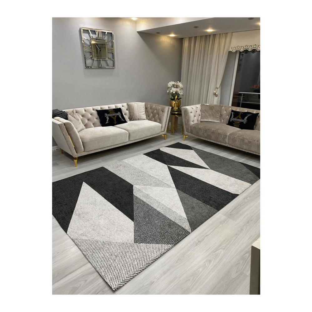 RD EKOAVM Ideal Kadife 4 M2 Ve 6 M2 Seçenekli Lastikli Halı Örtüsü 345 Ort345 200 x 300 Beden Salon & Oturma Odası Tekstili Fiyatı