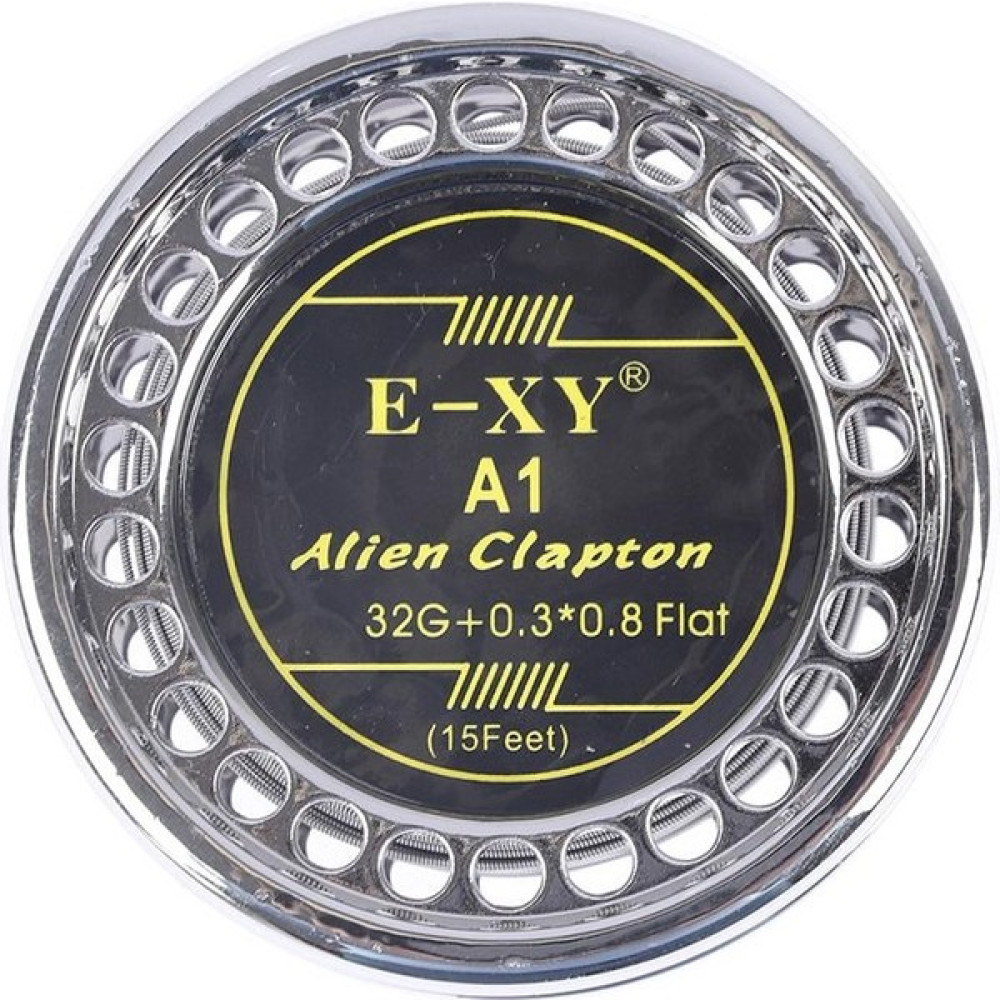 Rda Rba Yeniden Yapılandırılabilir Isıtma Için Düz Alien Clapton Tel 32GA 15 Feet Diy Bobin Ex-Y A1 Alien Clapton 15 Feet 5 Metre Zımba Teli Sökücü Fiyatı