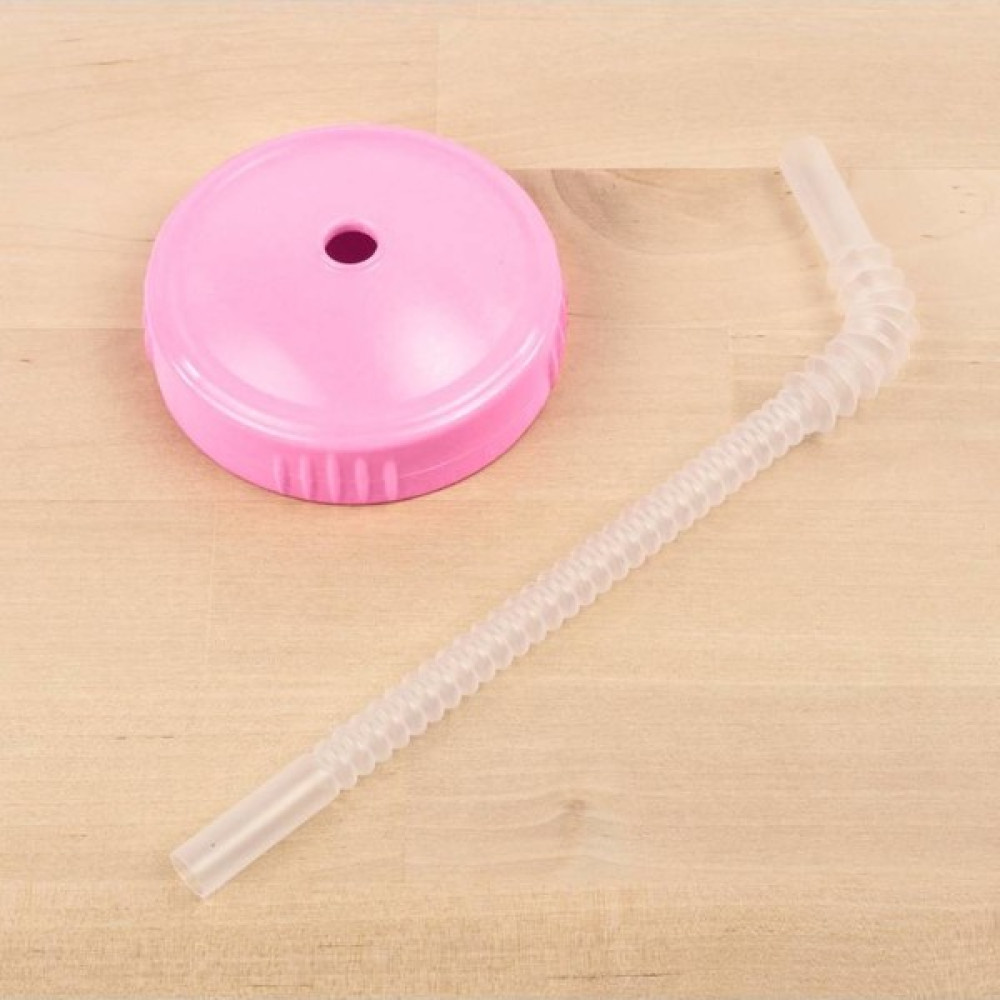 Re-Play  Kapak ve Pipet - Pudra - Pembe Bebek Beslenme Gereçleri Fiyatı