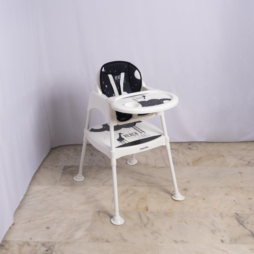 Reach Star Baskılı Mama Sandalyesi - Siyah Portatif Mama Sandalyesi Fiyatı