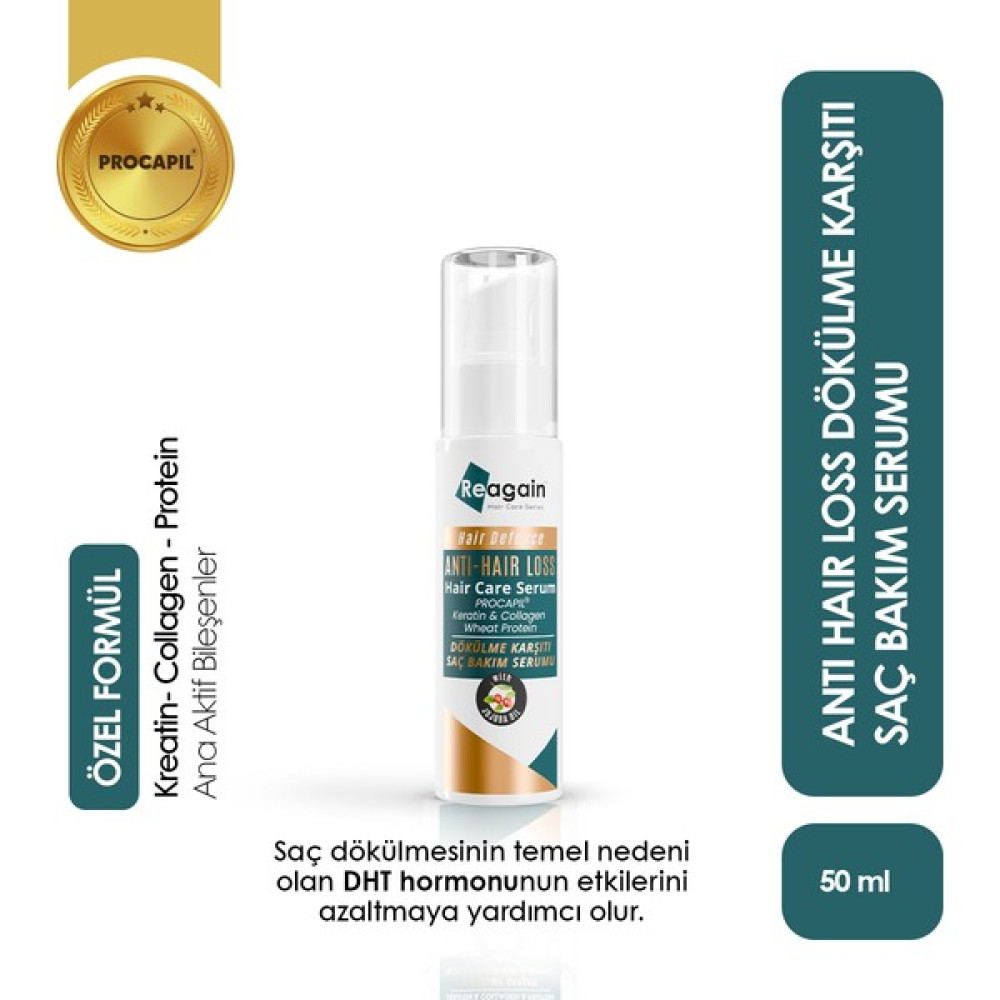 Reagain Anti-Hair Loss Saç Bakım Serumu - Tüm Saç Tipleri 50 ml Oto Boyaları Fiyatı