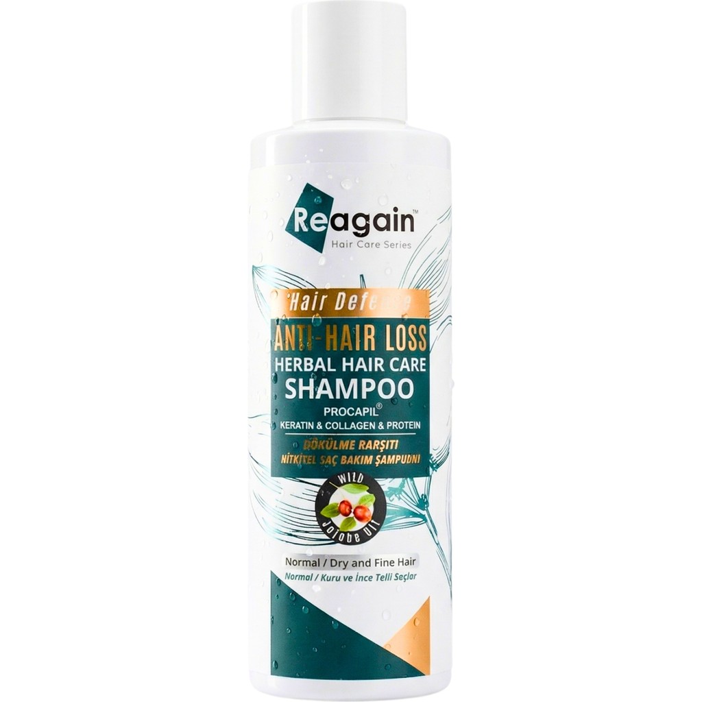 Reagain Yoğun Onarıcı ve Dökülme Karşıtı Şampuan - Procapil Destekli, 250 ml, Bitkisel Formül, Paraben İçermez Diğer Fiyatı