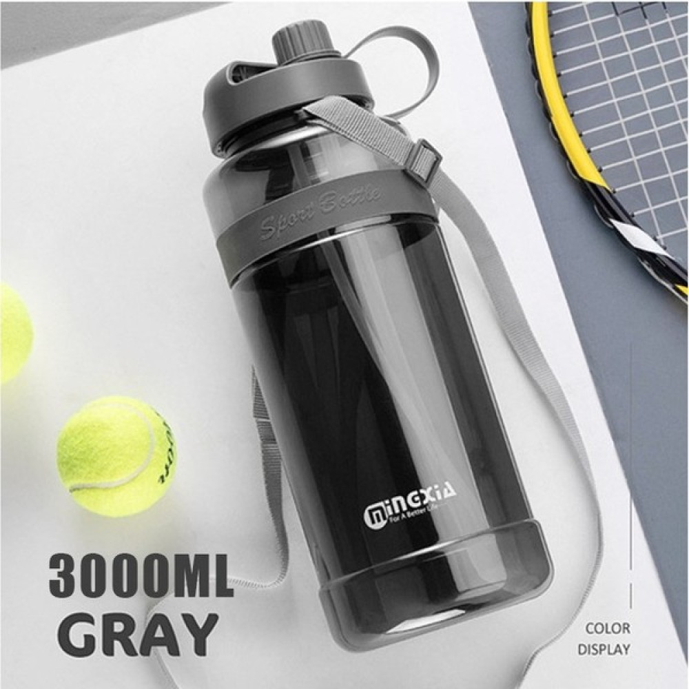 Real Me 3000ML Plastik Spor Su Şişesi - Gri (Yurt Dışından) - 3 lt Oto Boyaları Fiyatı