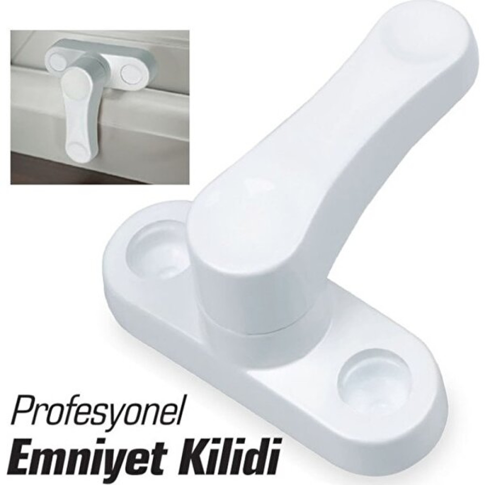 Real Özs Pvc Kapı Pencere Güvenlik Kilidi Emniyet Çocuk Kilidi 2 Adet Bebek Güvenlik Fiyatı
