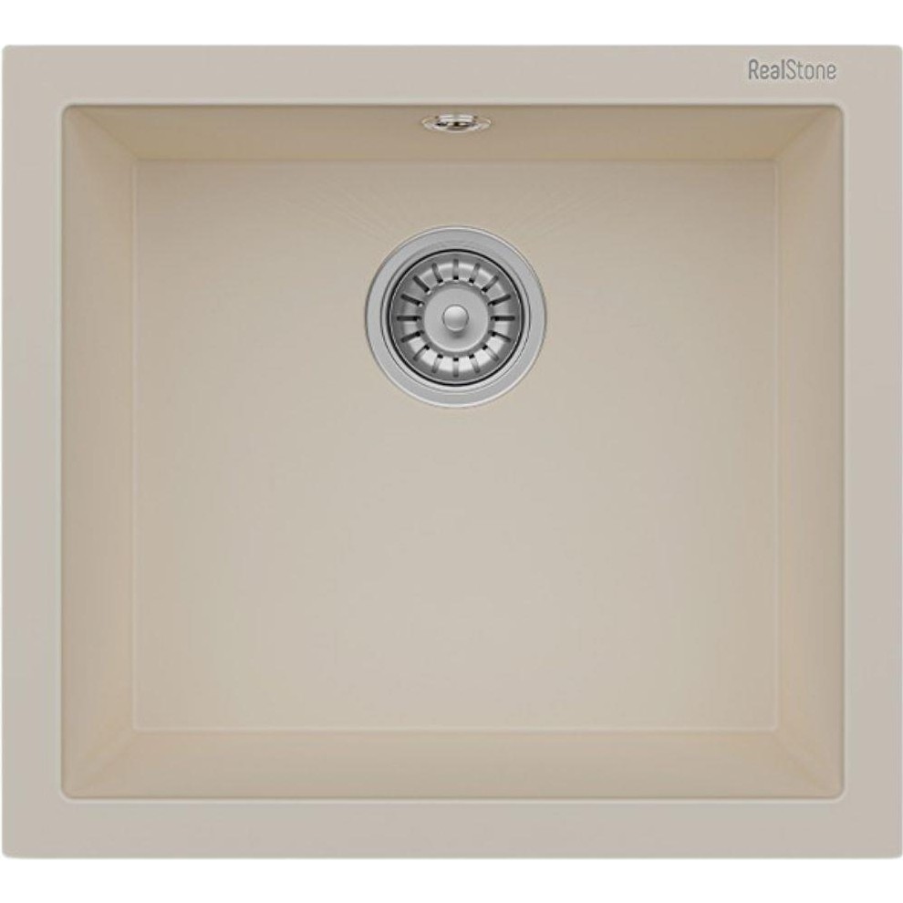Real Stone K005 Gordion 52 Krem Granit Mutfak Eviyesi 52 x 47 cm SSD / Solid State Drive Fiyatı