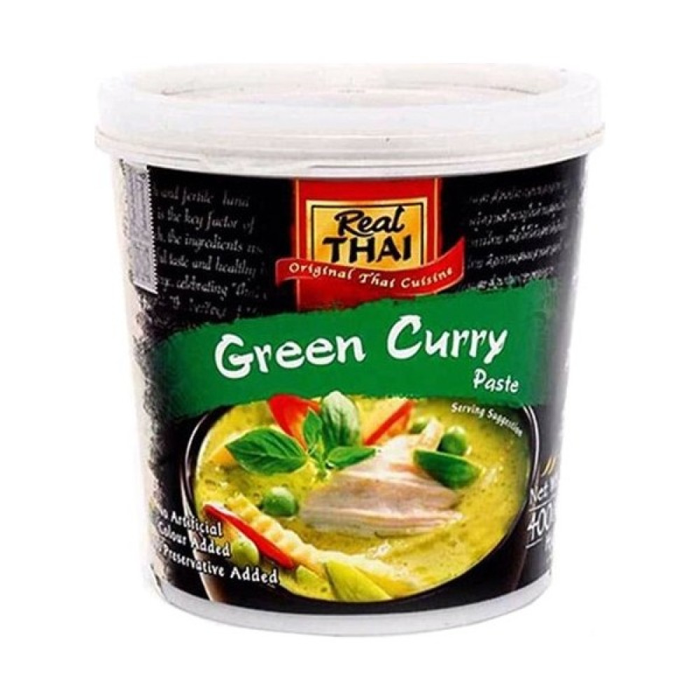 Real Thai Green Curry Paste (Yeşil Köri Ezmesi) 400 G - 1 Adet Baharat Fiyatı
