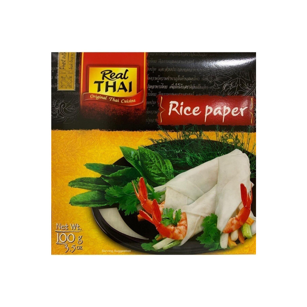 Real Thai Pirinç Yufkası 100 gr Rice Paper Skt: 02/11/2024 Unlu Mamüller Fiyatı